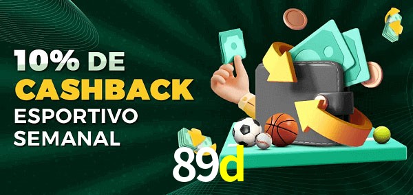 10% de bônus de cashback na 89d